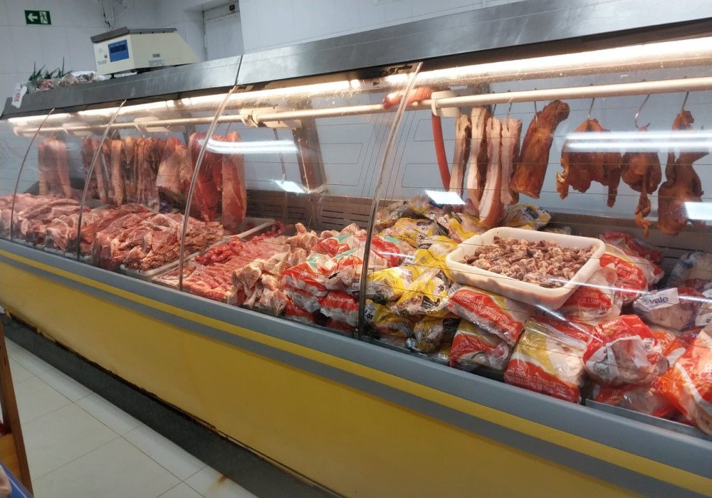 Mercado em região Popular